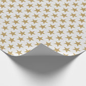 Papier Cadeau Papel de regalo estrellas doradas (Coin)
