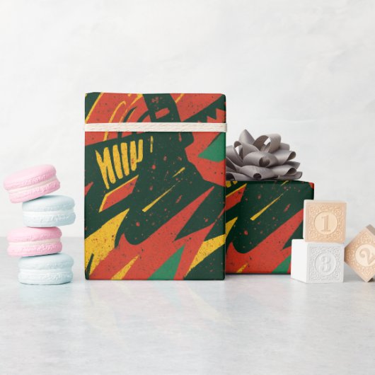 Papier Cadeau Papel de regalo motosierra (Baby Shower)