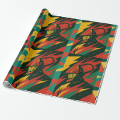 Papier Cadeau Papel de regalo motosierra (Déroulé)