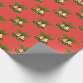 Papier Cadeau Papel de Regalo Premium Campanas Navideñas (Coin)