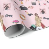 Papier Cadeau papel regalo 2 (Coin rond)