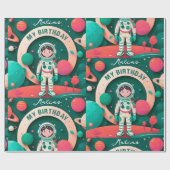 Papier Cadeau Papel regalo cumpleaños personalizado (Plat)