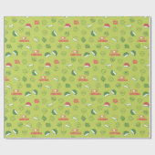 Papier Cadeau Papel regalo│Navidad Verde (Plat)