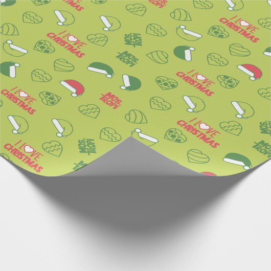 Papier Cadeau Papel regalo│Navidad Verde (Coin)