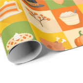 Papier Cadeau Paper de Thanksgiving