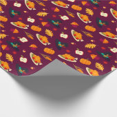 Papier Cadeau Paper de Thanksgiving (Coin)