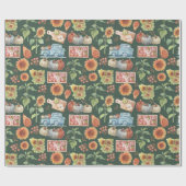 Papier Cadeau Paper de Thanksgiving (Plat)