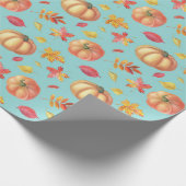 Papier Cadeau Paper de Thanksgiving (Coin)