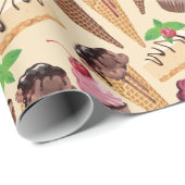 Papier Cadeau Paper Wrapping (Coin rond)