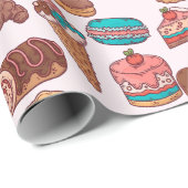 Papier Cadeau Paper Wrapping (Coin rond)