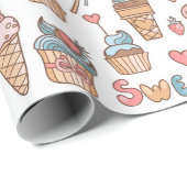 Papier Cadeau Paper Wrapping (Coin rond)