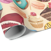 Papier Cadeau Paper Wrapping (Coin rond)