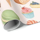 Papier Cadeau Paper Wrapping (Coin rond)