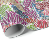 Papier Cadeau PAPIER À BOUILLOIRE À CADEAUX DE Noël (Coin rond)