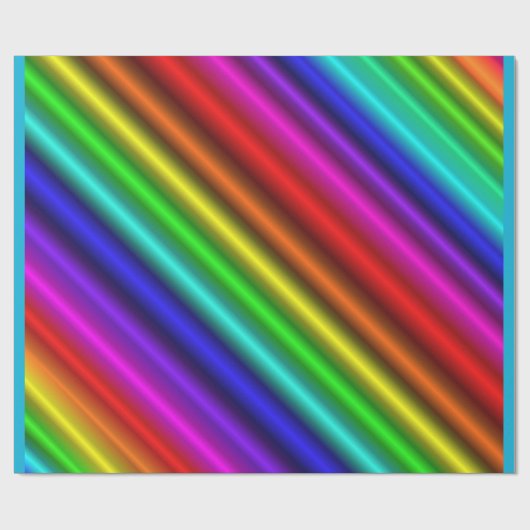 Papier Cadeau Papier à capuchon arc-en-ciel (Plat)