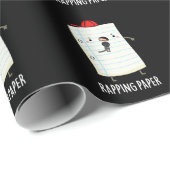 Papier Cadeau Papier à carreaux amusant Papier à carreaux Pun à  (Coin rond)