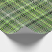 Papier Cadeau Papier à enveloppement à bison vert (Coin)