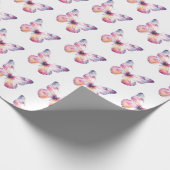 Papier Cadeau Papier à enveloppement à thème papillon (Coin)