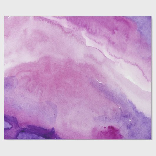 Papier Cadeau Papier à enveloppement Abstrait en marbre violet (Plat)