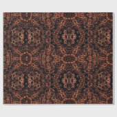 Papier Cadeau Papier à enveloppement Abstrait fractal (Plat)