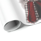 Papier Cadeau Papier à enveloppement Angel de Noël (Coin rond)