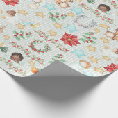 Papier Cadeau Papier à enveloppement Angel de Noël (Coin)