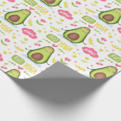 Papier Cadeau Papier à enveloppement Avocado (Coin)