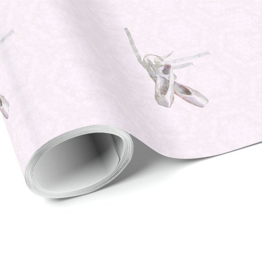 Papier Cadeau Papier à enveloppement 'Ballet & Dentelle' (Coin rond)