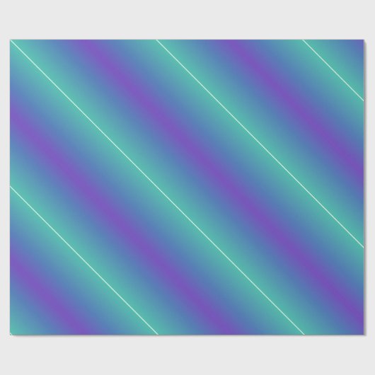 Papier Cadeau Papier à enveloppement bleu néon, violet et vert (Plat)