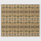 Papier Cadeau Papier à enveloppement brillant, 30 po x 6 po (Plat)