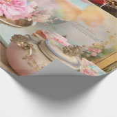 Papier Cadeau Papier à enveloppement brillant 30 pouces x 6 pi (Coin)