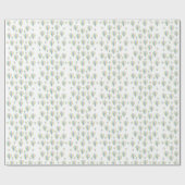Papier Cadeau Papier à enveloppement brillant Pastel Parachutes (Plat)