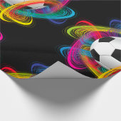 Papier Cadeau Papier à enveloppement brillant pour balle de socc