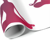 Papier Cadeau Papier à enveloppement brillant pour la médiation (Coin rond)