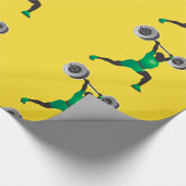 Papier Cadeau Papier à enveloppement brillant pour poids féminin