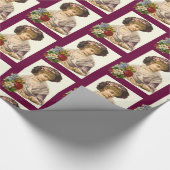 Papier Cadeau Papier à enveloppement brillant Victorian (Coin)