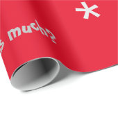 Papier Cadeau Papier à enveloppement cadeau curieux (Coin rond)