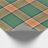 Papier Cadeau Papier à enveloppement Clan Pollock Tartan (Coin)