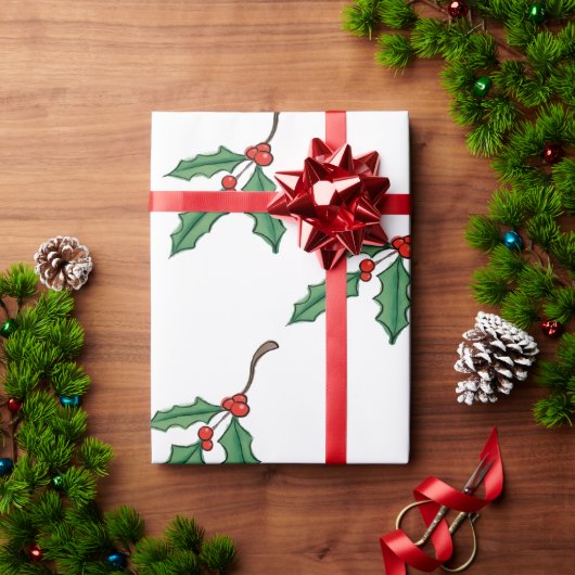 Papier Cadeau Papier à enveloppement creux Noël (Cadeau de vacances)