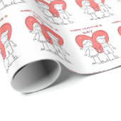 Papier Cadeau Papier à enveloppement de 30 pouces x 6 pieds, Env (Coin rond)