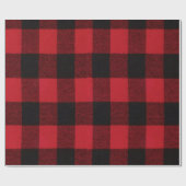 Papier Cadeau Papier à enveloppement de 60 lb Bal à oreilles rou (Plat)