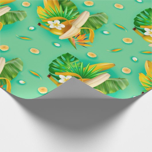 Papier Cadeau Papier à enveloppement de banane (Coin)