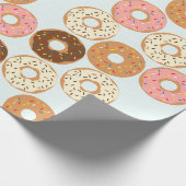 Papier Cadeau Papier à enveloppement de donuts (Coin)