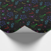 Papier Cadeau Papier à enveloppement de fromage de vacances (Coin)