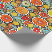 Papier Cadeau Papier à enveloppement de fruits (Coin)