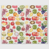 Papier Cadeau Papier à enveloppement de fruits (Plat)