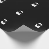 Papier Cadeau Papier à enveloppement de la barbe blanche (Coin)