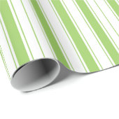 Papier Cadeau Papier à enveloppement de Noël - Gras Gras Vert (Coin rond)