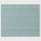 Papier Cadeau Papier à enveloppement de Noël - hoho! (Plat)