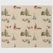 Papier Cadeau Papier à enveloppement de noël Peter Rabbit (Plat)